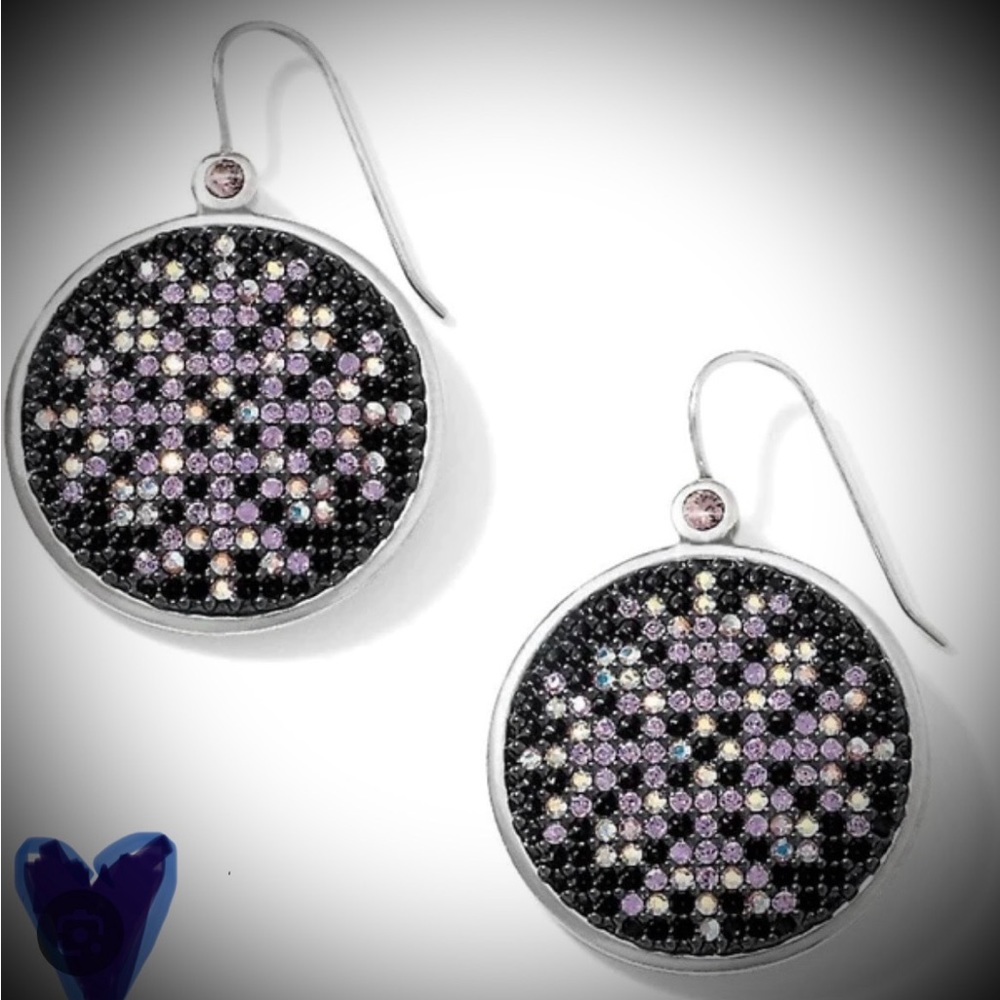 BRIGHTON NORDIC STAR SPARKLE EARRINGS NEW RETAIL $88